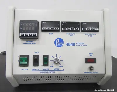 Used Parr Model 4526 Bench Top Reactor 2L 1900 PSI with 4848 Controller