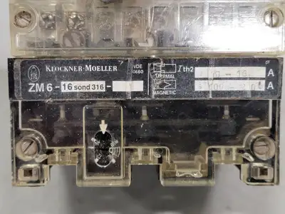 USED KLOCKNER-MOELLER NZM 6B-63