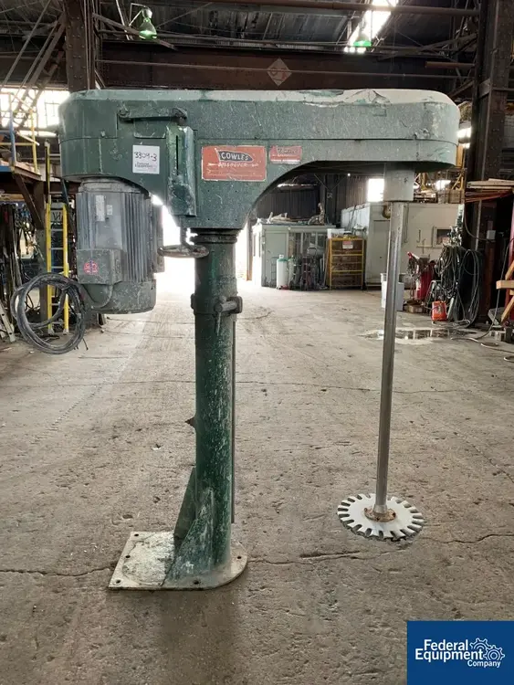 Used Cowles 25 HP Cowles Disperser, S/S Dispersers / Emulsifiers Ohio US | Federal Equipment Company #126217