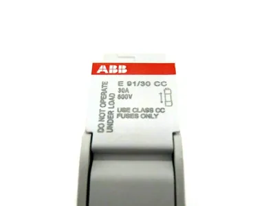 NEW LOT OF 12 ABB E91/30 TERMINAL BLOCKS CLASS CC 30A 600V E9130