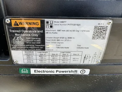 Used 2023 HYSTER H50FT FORKLIFT Internal Combustion Forklifts: Pneumatic Tire Minnesota US | Carco Truck & Equipment #1514213