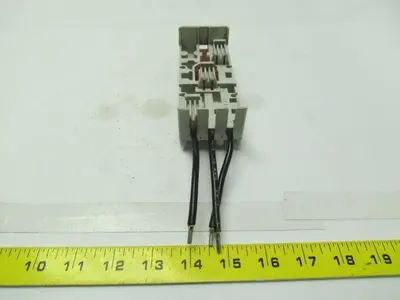 Wohner 22-0319 Bus bar adapter din rail mount 5-3/8" OAL 2-1/8" wide lot of 4