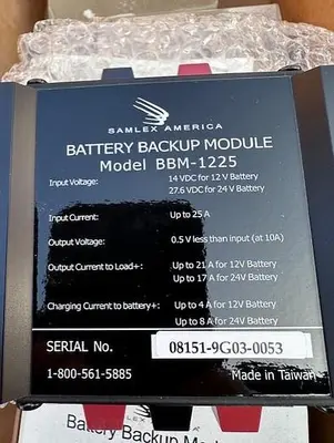 NEW SAMLEX AMERICA BBM-1225