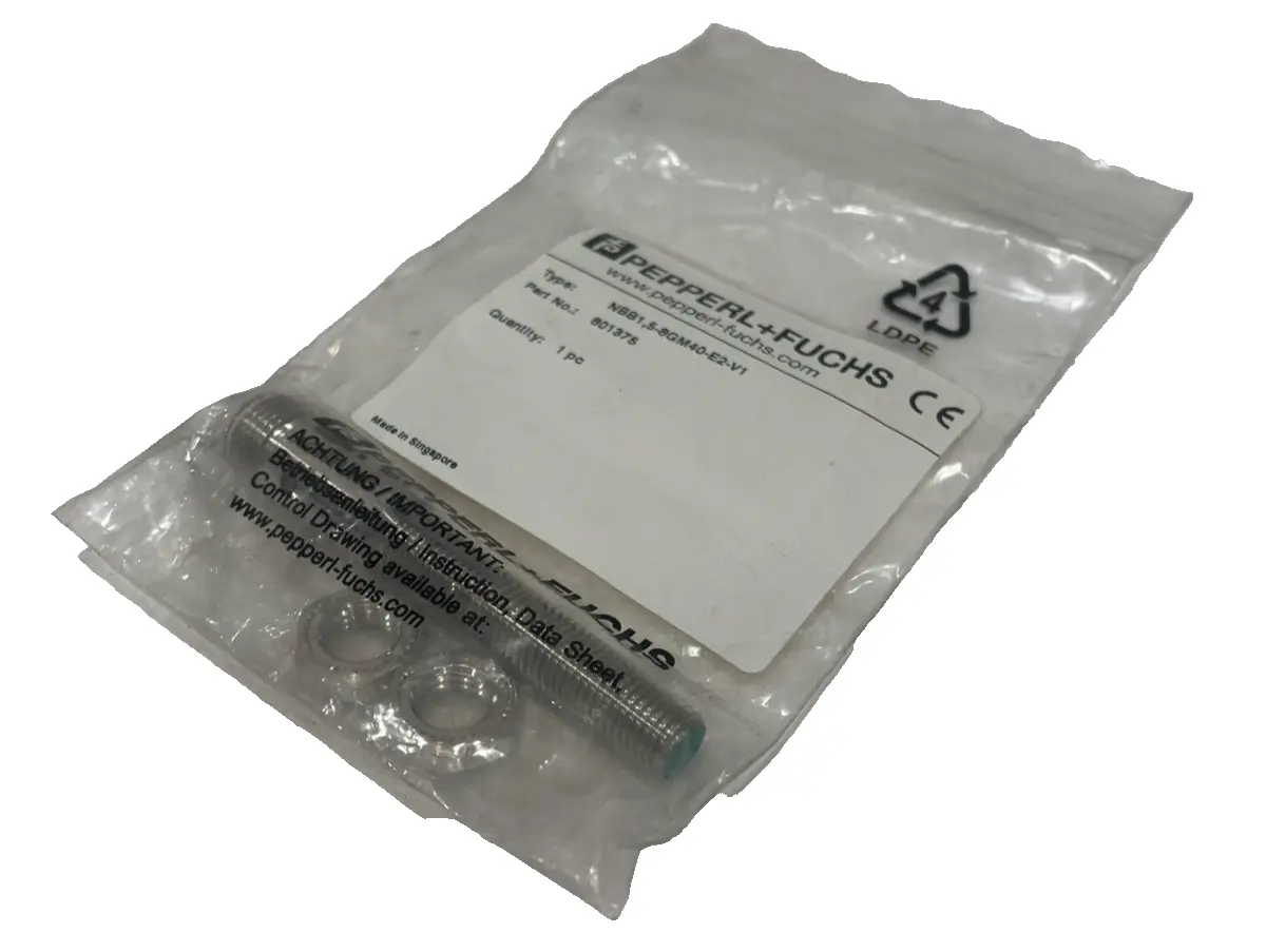 NEW PEPPERL+FUCHS 801375 PROXIMITY SENSOR NBB1.5-8GM40-E2-V1