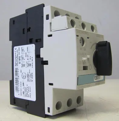 Siemens 3RV1021-1EA10 Manual Motor Starter Circuit Breaker 4 Amps 4A