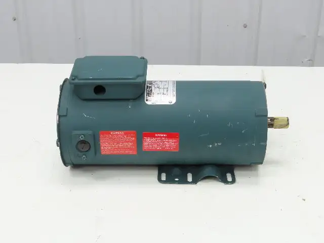 Reliance Electric T56S1026A DC Motor 180V 1Hp 4.5A 1750 RPM 56HC 7/8" Shaft
