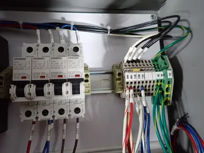 Control Technique Inc 10 Amps  Power Supply Panel