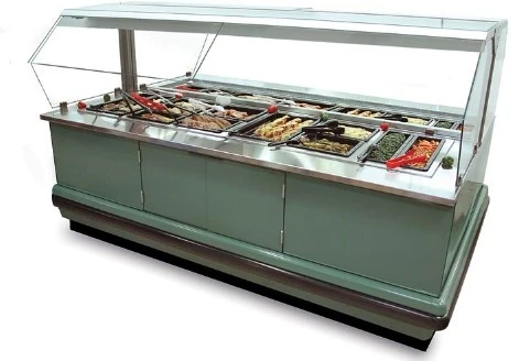 30-0023 Hussmann IM-0416-FH 6’ Self-Serve Hot Case Merchandiser