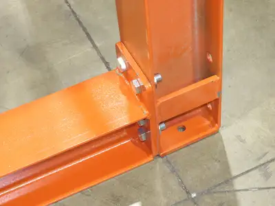 Cantilever Rack 2 W6-15 Post 3 Shelf 1-Side 144" 12' Upright 54"W 48" Arms 3200#