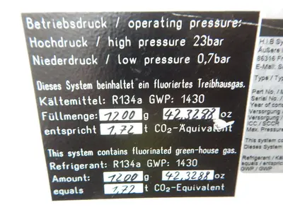 Used H.I.B. SYSTEMTECHNIK RFCS-G3-004500-W-L-R25-7-IW-UL Chillers Texas US | Aucto #1307124