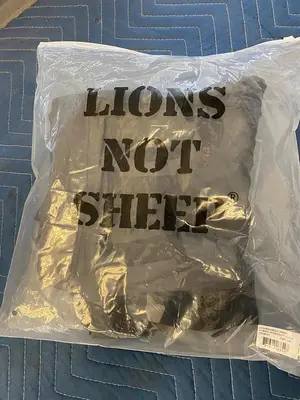Men's Official LIONS NOT SHEEP Cement Hybrid workout Short Size 3XL