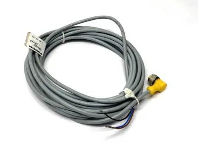 USED TURCK EUROFAST SINGLE ENDED CORDSET FEMALE CONNECTOR M12 U2216-0