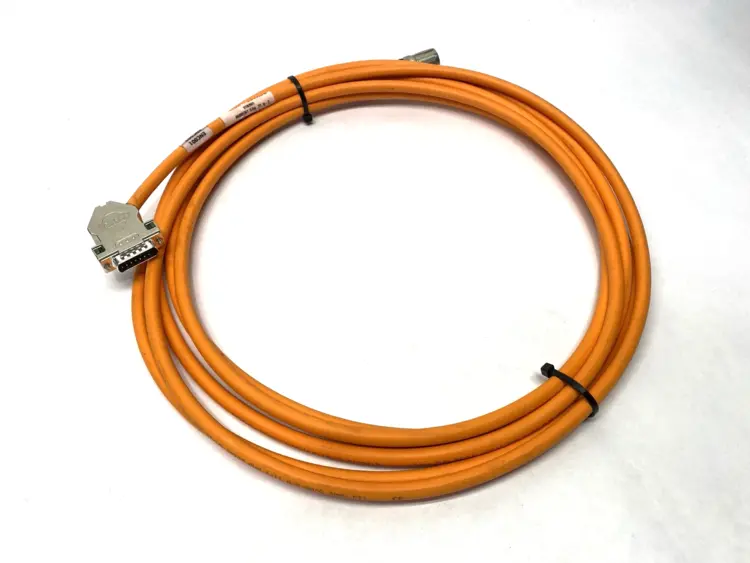 Used BOSCH REXROTH SERVO MOTOR ENCODER CABLE 5M 002ABB-NN-005,0 Cable & Wire | Maverick Industrial Sales #1101445