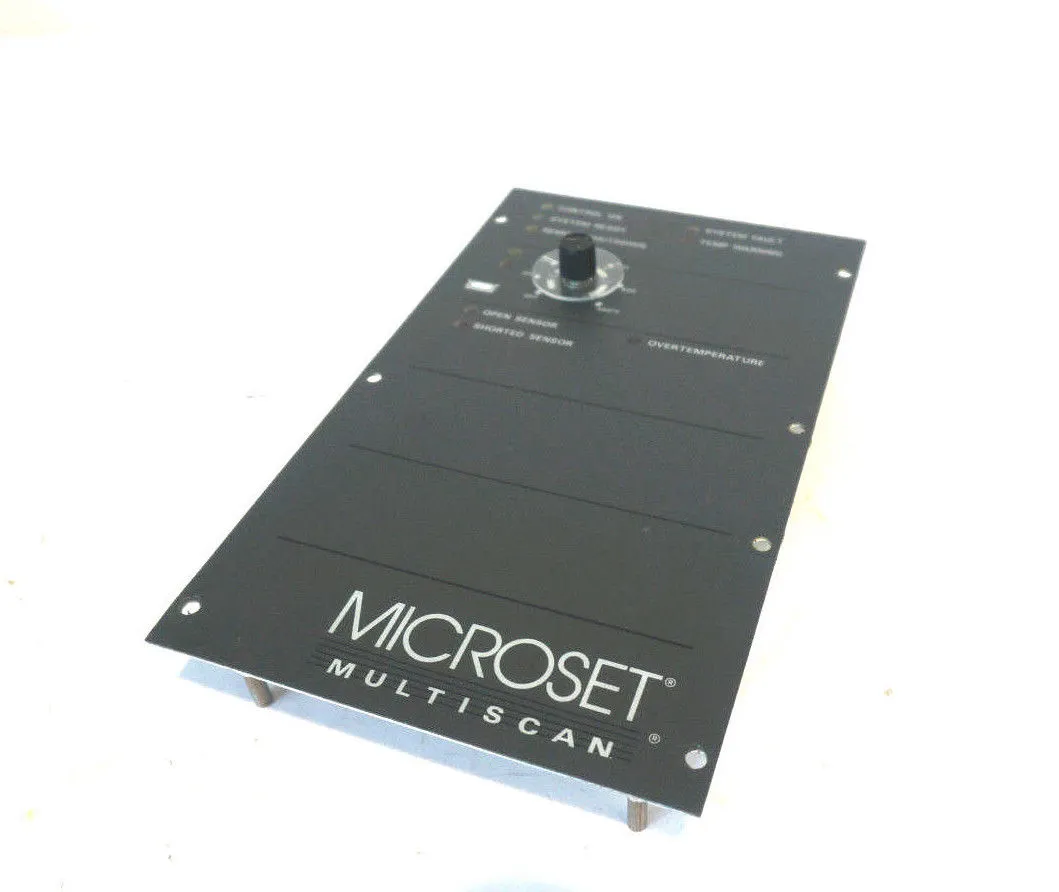 MICROSET MULTISCAN 100057 TEMPERATURE CONTROL