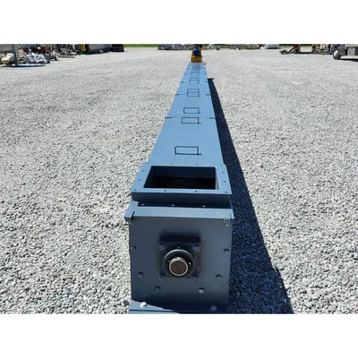 New 12" Dia x 36 ft Long Miteck Carbon Steel Industrial Screw Auger Conveyor