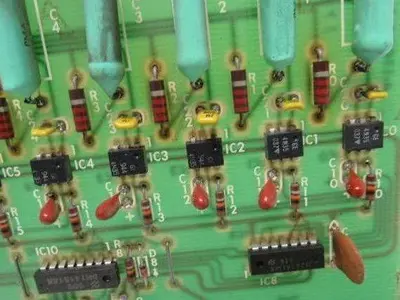 Barber Colman a-11008-2 PCB Computer Circuit  Module Board AC Input card
