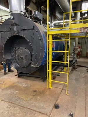 USED 2005 HURST LOW PRESSURE STEAM BOILER