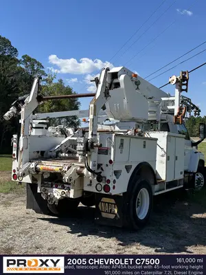 Used 2005 CHEVROLET C7500 Bucket (boom) trucks Mississippi US | Proxy Equipment #1378786