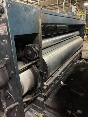 66″ x 110″ MckInley 2 color Rotary Die Cutter