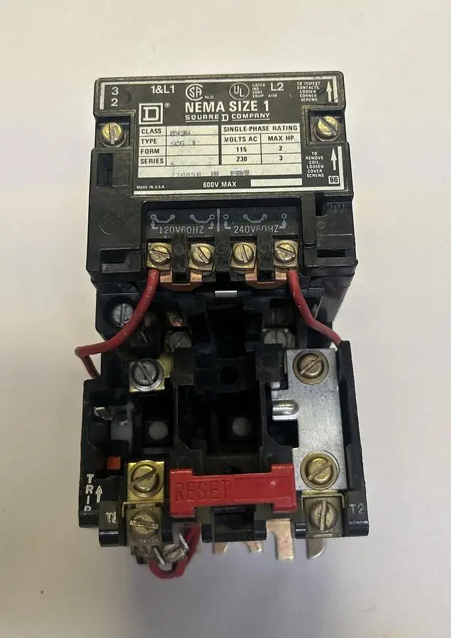 Used SQUARE D 8536SCG1 Industrial Controls Ohio US | Surplus Asset Holdings #1238186