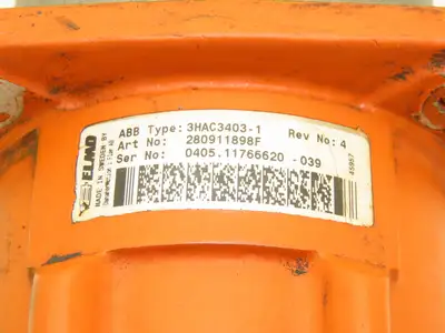 ABB Robotics/Elmo 3HAC3403-1 AC Servo Motor with Encoder TS2640N141E172