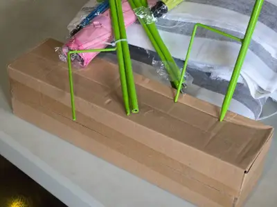 Lot of (2 Sets of 4) Umbrella with Stakes 40" x 24"