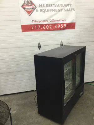 True GDM-41SL-48-HC-LD 46” Refrigerator Merchandiser, 2 Sliding Glass Doors 115v