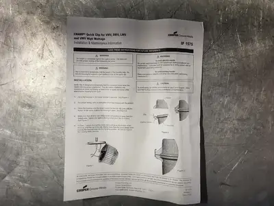 NEW CROUSE-HINDS VMVL-11-2C-R1-UNV1-S890