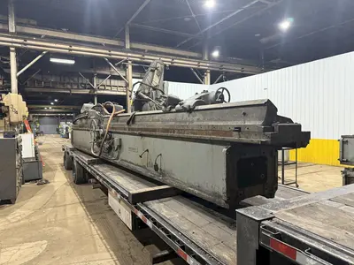 24" SWING x 372" LONG (31' CAPACITY) CINCINNATI CYLINDRICAL GRINDER / POLISHING MACHINE: YOBRO #24067
