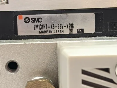 ZM131HT-K5-EBV-X298 | SMC  Vacuum Generator 4x w/ 2x ZZM-SA Silencer Assemblies - Used