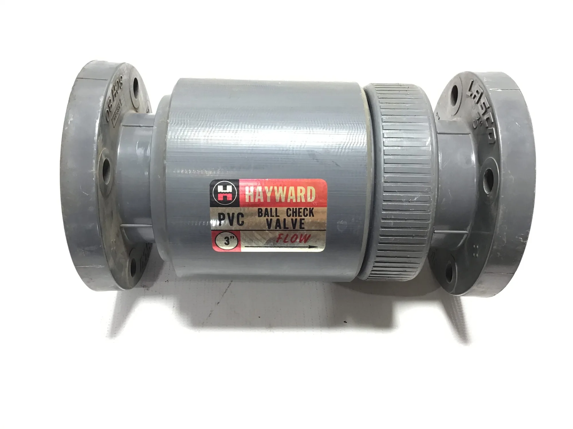 Hayward PVC Ball Check Valve 3″ Flanged Flow SCH 80
