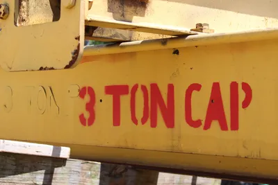 50' x 3 Ton Under Hung Bridge Crane
