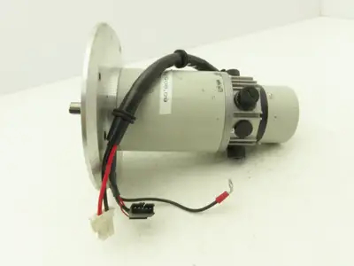 Sony DH072-330E4N01 DC Servo Motor 11mm Shaft 	140mm Flange Mount