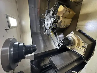 Used 2014 OKUMA GENOS L300-MYW 5-Axis or More CNC Lathes Illinois US | Machinery Marketing International #1259277