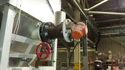 Dust Collector, Baghouse, 170 SF, 4' X 8', C/st, Pulse Jet, #S740381