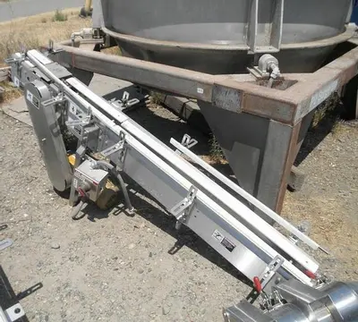 Conveyor, Belt, 6" x 7', S/st, 1 HP, Arrowhead #S741199