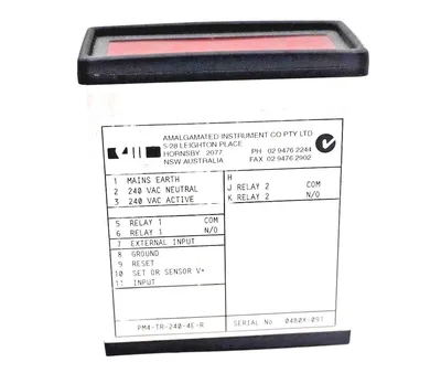 NEW AMALGAMATED PM4-TR-240-4E-R PANEL CONTROLLER PM4TR2404ER , PM4-TR