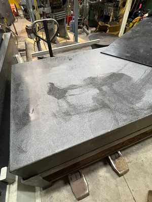 GRANITE PLATE 4'x8'x10" Inspection & Test Equipment | Global Machine Brokers, LLC (6)