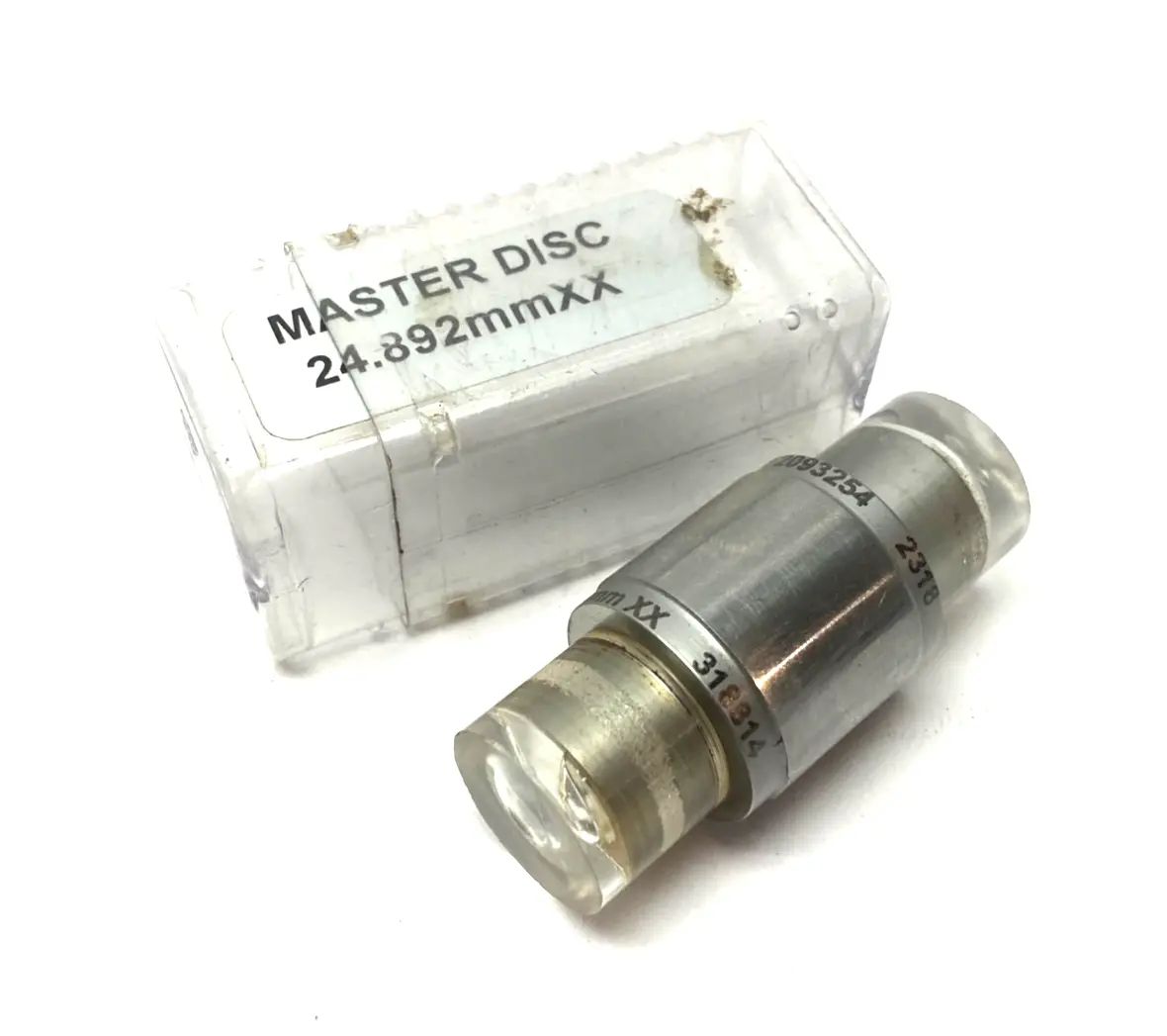 USED MAHR STEEL XX MASTER DISC 24.892MM