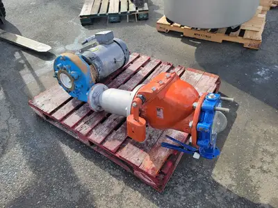 10 hp Pump Assembly w/ 6 in. Swing Check & Butterfly Valve
