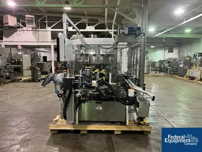 USED Quadrel Quadrel Wrap Around Labeler, Model Rotary