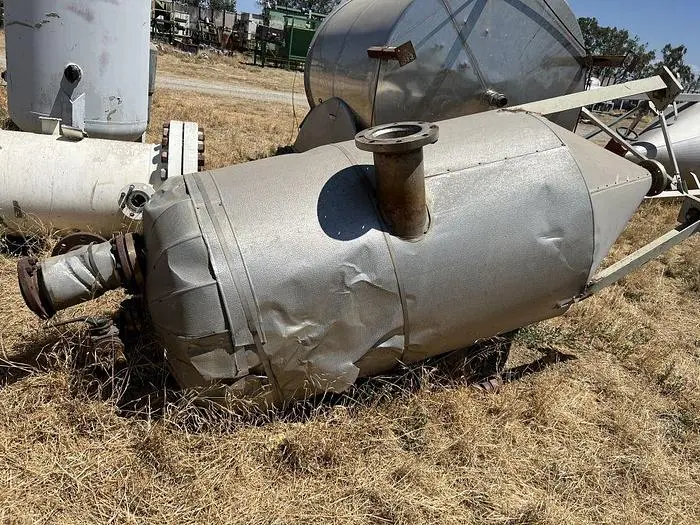 Tank, 200 Gallon, 316 Stainless Steel, Insulated, Cone Bottom #S744718