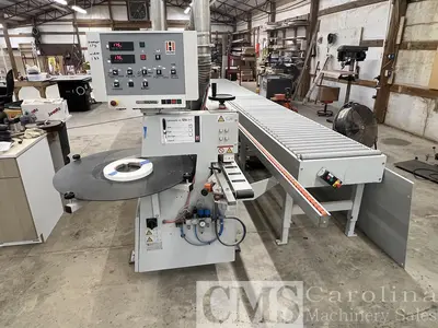 USED 2018 HOLZ-HER STREAMER 1057XL EDGEBANDER WITH DOUCET RETURN
