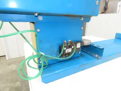 Hytrol Conveyor Pneumatic Box Pusher Sorter 8" Stroke 4x16" Kicker Plate