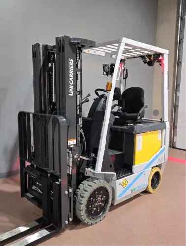 Used 2022 UNICARRIERS BXC50N 4-Wheel Sit down Electric Counterbalance Forklifts Pennsylvania US | National Lift Equipment #1381982
