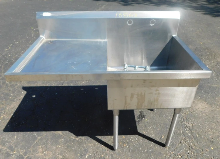 Used ELKAY SS SINK ELKAY SS8124L2 STURD Washers | Champion Trading Corporation #424758