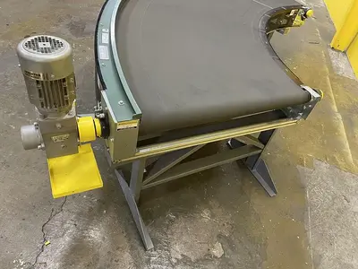 Used 2016 TRANSNORM BELTED CURVE CONVEYOR Belt Conveyors Wisconsin US | Packer City Sales #1297933