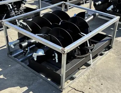 New | in-Stock JCT AUGER ATTACHMENT Skid Augers Utah US | Global Remarketing #1285969
