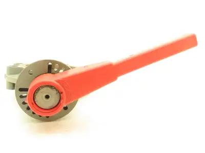 QG1M1  6" CPVC Butterfly Valve PVC Disc 8-Bolt w/Handle