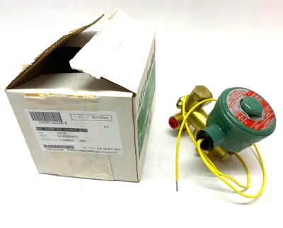 USED ASCO RED HAT SOLENOID VALVE 3-WAY